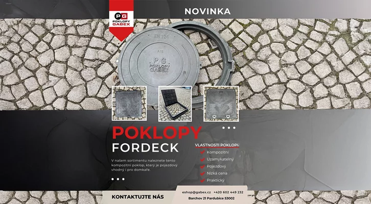 Poklopy FORDECK